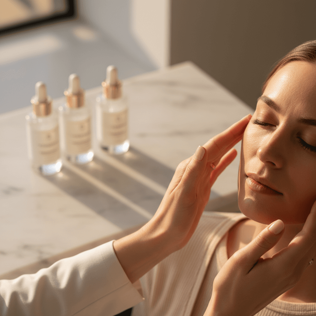 Skincare consultation